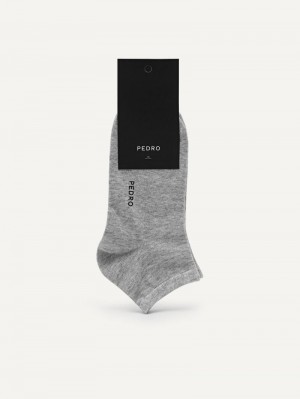 Pedro Ankle Socks Women Others Light Grey | Q9Q-1031