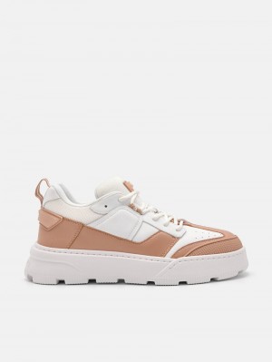 Pedro Arc Court Women Sneakers Nude | Q9Q-1929