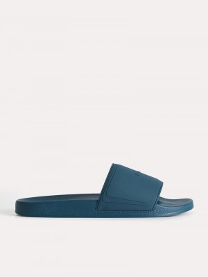 Pedro Billie Casual Slides Men Sandals Cyan | Q9Q-2700