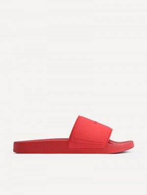 Pedro Billie Casual Slides Men Sandals Red | Q9Q-2701