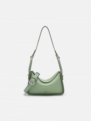 Pedro Demi Leather Bags Women Shoulder Bags Green | Q9Q-1262