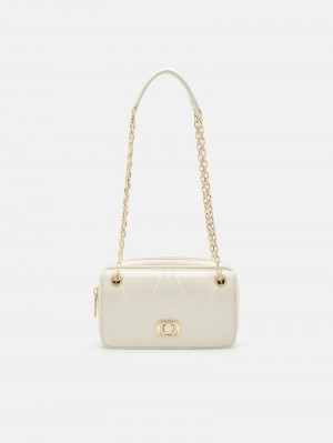 Pedro Effie Mini Bags Women Shoulder Bags Chalk | Q9Q-2648