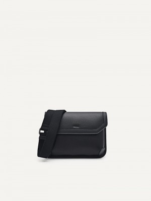 Pedro Ferry Sling Pouch Bags Men Sling Bags Black | Q9Q-1246