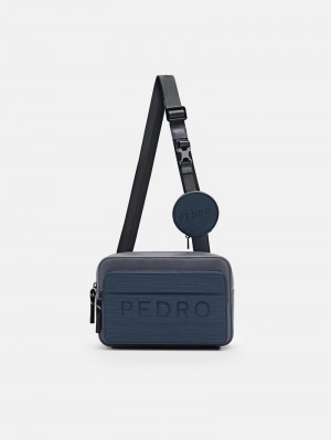 Pedro Flynn Casual Bags Men Sling Bags Dark Grey | Q9Q-1245