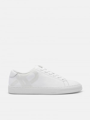 Pedro Icon Leather Women Sneakers White | Q9Q-2431