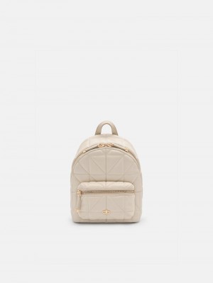Pedro Icon Mini in Pixel Bags Women Backpacks Beige | Q9Q-2311