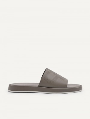 Pedro Icon Slide Men Sandals Taupe | Q9Q-2390