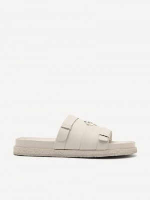 Pedro Icon Slides Men Sandals Taupe | Q9Q-2386