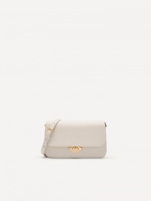 Pedro Iris Bags Women Shoulder Bags Chalk | Q9Q-1220