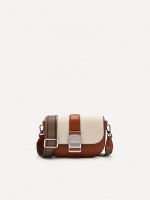 Pedro Kane Bags Men Sling Bags Cognac | Q9Q-1207