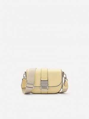 Pedro Kane Bags Men Sling Bags Light Yellow | Q9Q-1208