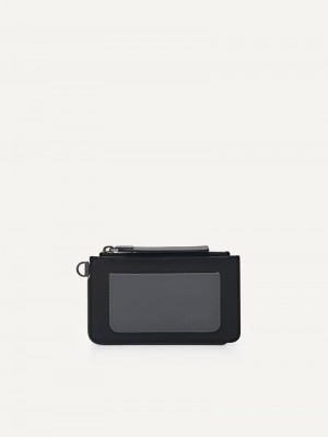 Pedro Leather Men Card Holders Black | Q9Q-977