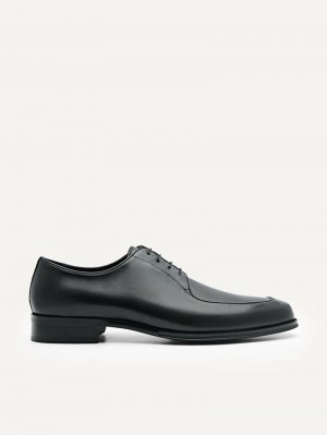 Pedro Leather Shoes Men Derby Shoes Black | Q9Q-1717