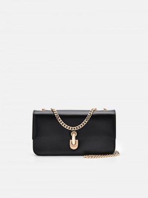 Pedro Leather Travel Organizer Women Travel Accessories Black | Q9Q-936