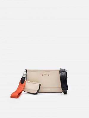 Pedro Luc Bags Men Sling Bags Sand | Q9Q-1192