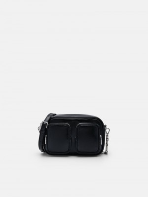 Pedro Maggie Mini Bags Women Shoulder Bags Black | Q9Q-2162