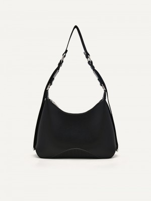 Pedro Maria Bags Women Hobos Black | Q9Q-2144