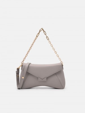 Pedro Marion Bags Women Shoulder Bags Grey | Q9Q-1175