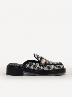 Pedro Mastaba Women Flats Black2 | Q9Q-1692