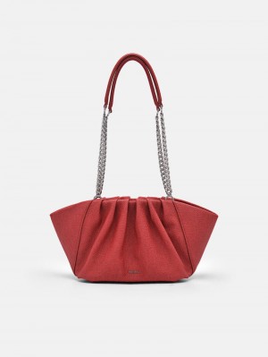 Pedro Nalia Bags Women Shoulder Bags Red | Q9Q-1141