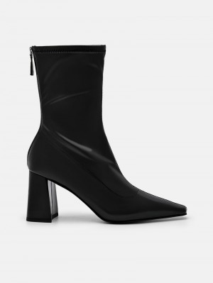 Pedro Natasha Boots Women Ankle Boots Black2 | Q9Q-1339