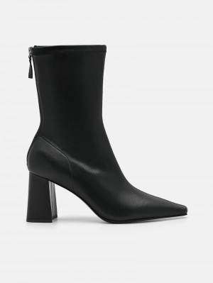 Pedro Natasha Boots Women Ankle Boots Black | Q9Q-1338