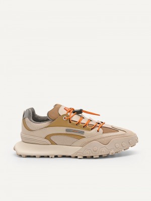 Pedro Node Women Sneakers Taupe | Q9Q-1656