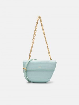 Pedro Olivia Bags Women Shoulder Bags Aqua | Q9Q-1113
