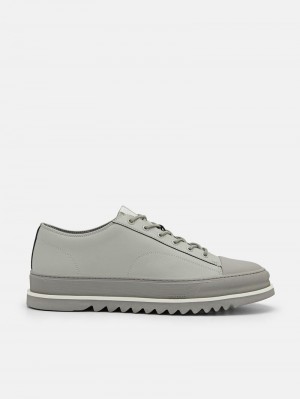 Pedro Owen Sneakers Men Court Sneakers Light Grey | Q9Q-1638