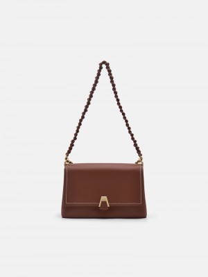 Pedro Porto Bags Women Shoulder Bags Brown | Q9Q-1099