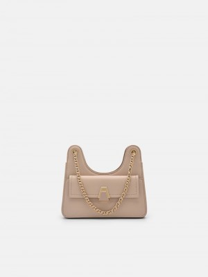 Pedro Porto Bags Women Shoulder Bags Nude | Q9Q-1102