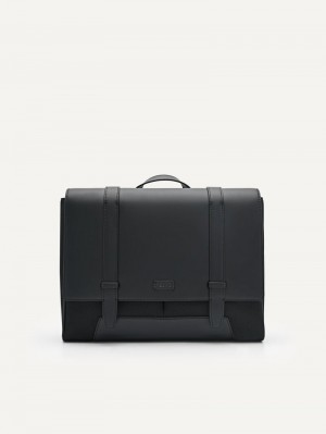 Pedro Rainier Bags Men Messenger Bags Black | Q9Q-1095