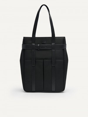 Pedro Rainier Bags Men Totes Black | Q9Q-1093