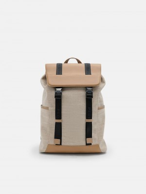 Pedro Rigby Bags Men Backpacks Camel | Q9Q-1079