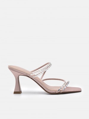 Pedro Savannah Women Heel Sandals Nude | Q9Q-1408