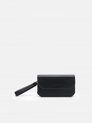 Pedro Seth Bags Men Clutches Black | Q9Q-1069