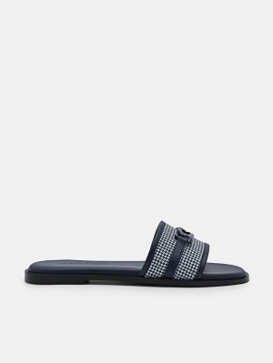 Pedro Studio Jeanne Women Flats Navy | Q9Q-2103