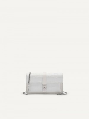 Pedro Studio Leather Travel Organizer Women Travel Accessories White | Q9Q-1991