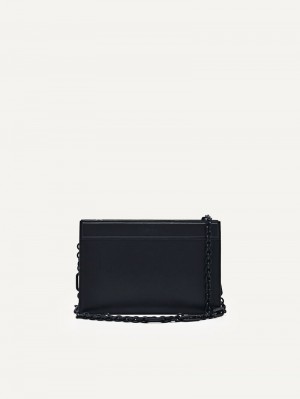 Pedro Studio Leather Travel Organizer Women Travel Accessories Black | Q9Q-1984