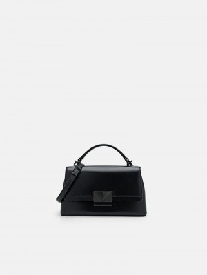 Pedro Studio Pixel Leather Mini Bags Women Shoulder Bags Black | Q9Q-2025