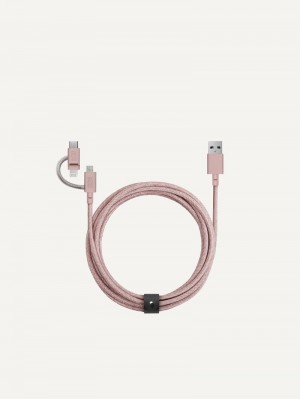 Pedro Universal Belt Cable Men Tech Accessories Rose | Q9Q-892