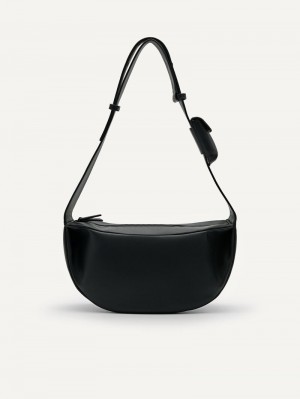 Pedro Uzi Bags Men Sling Bags Black | Q9Q-1043