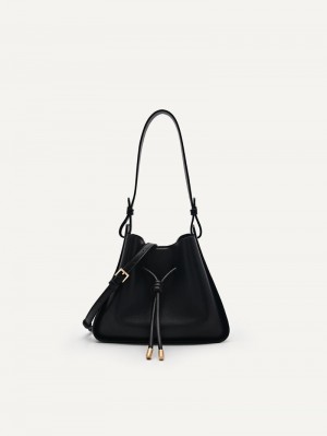 Pedro Yasmin Bags Women Bucket Bags Black | Q9Q-1957