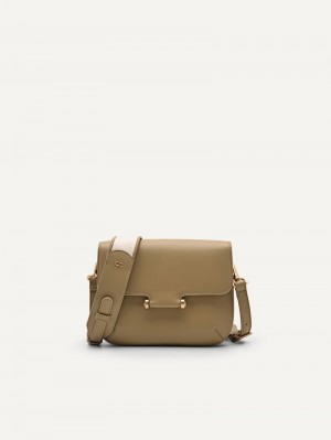 Pedro Yasmin Bags Women Shoulder Bags Sand | Q9Q-1956