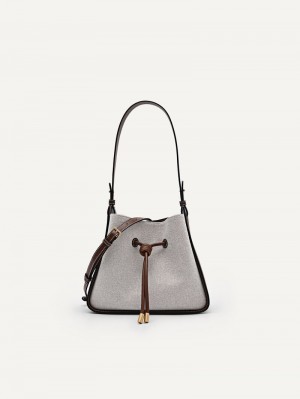 Pedro Yasmin Linen Bags Women Bucket Bags Multi | Q9Q-1951
