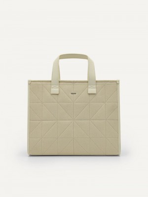 Pedro reCanvas Bags Men Totes Beige | Q9Q-1092