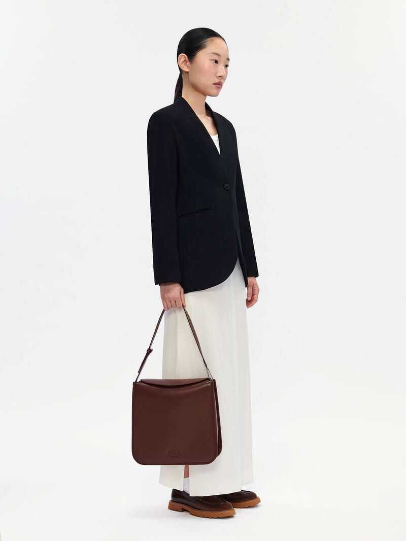 Pedro Alana Bags Women Hobos Dark Brown | Q9Q-1320