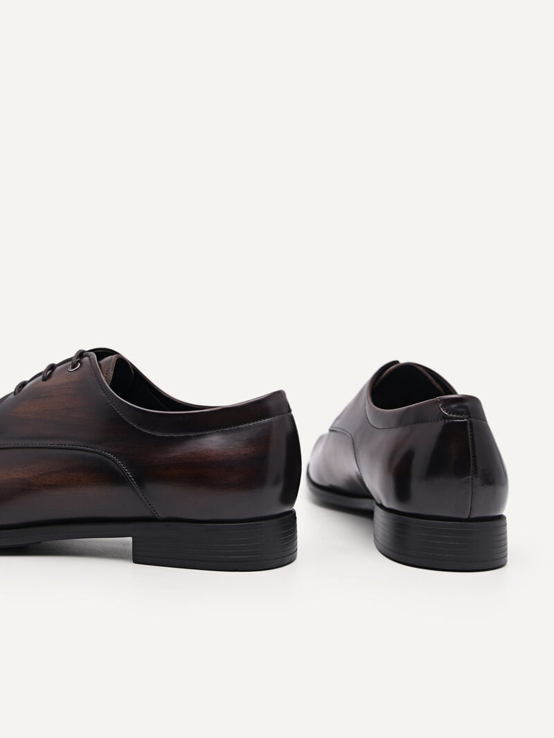 Pedro Altitude Burnished Shoes Men Derby Shoes Dark Brown | Q9Q-2820