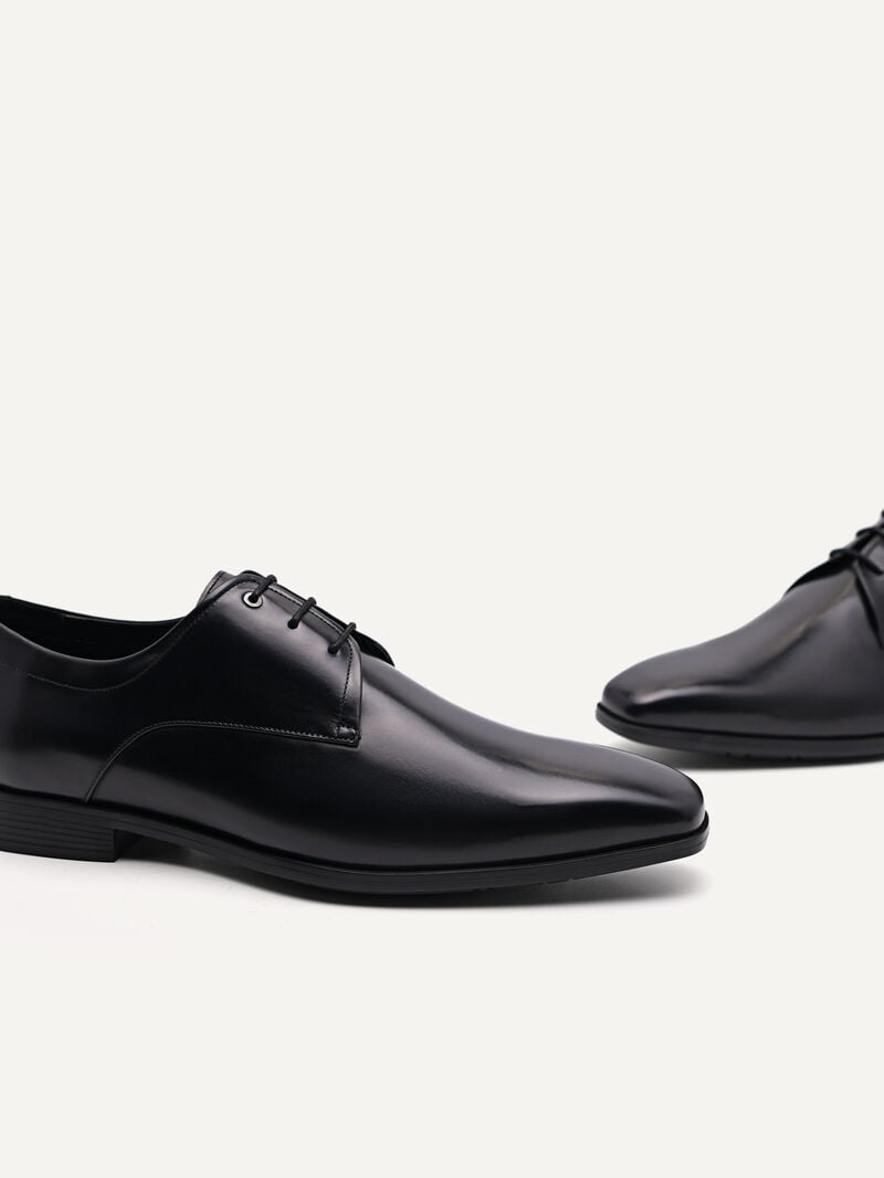 Pedro Altitude Derby Shoes Men Lace Up Shoes Black | Q9Q-2819
