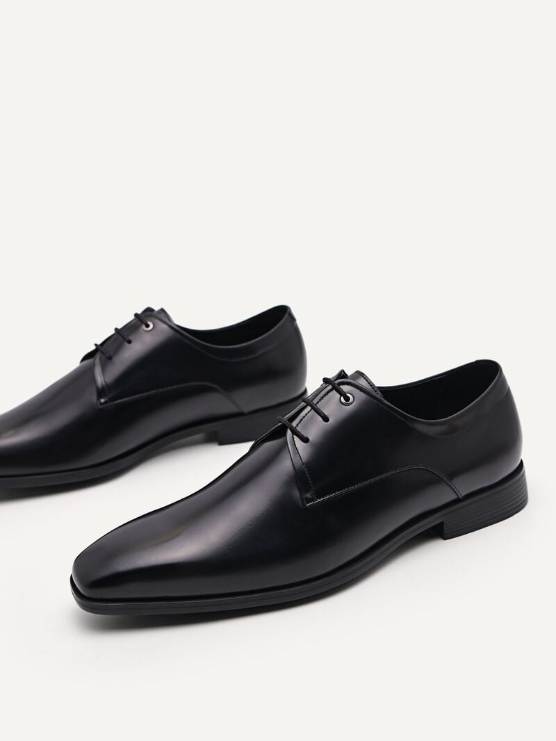 Pedro Altitude Derby Shoes Men Lace Up Shoes Black | Q9Q-2819